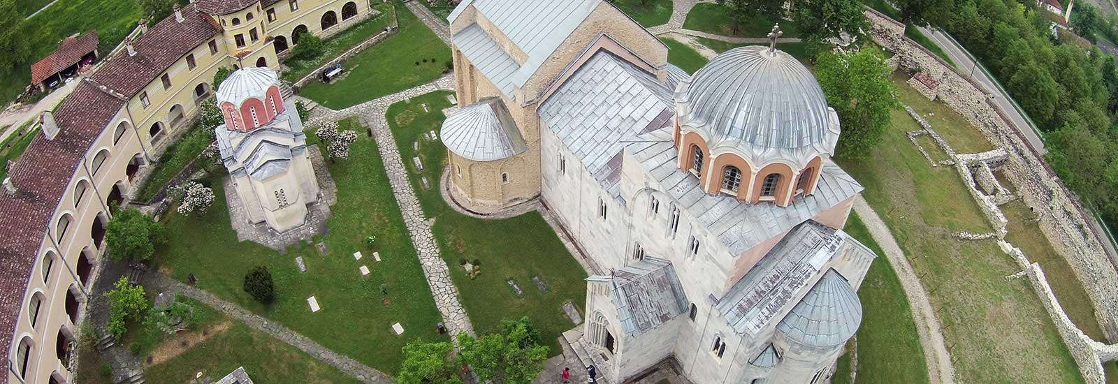 塞尔维亚人文景点教堂建筑